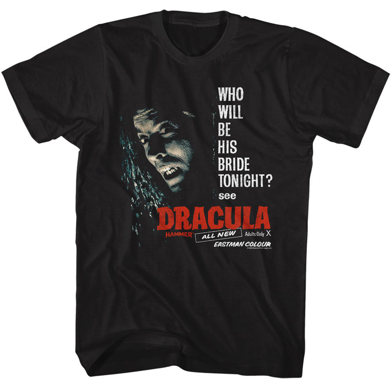 T-Shirt featuring design named Hammer Horror - Be His Bride