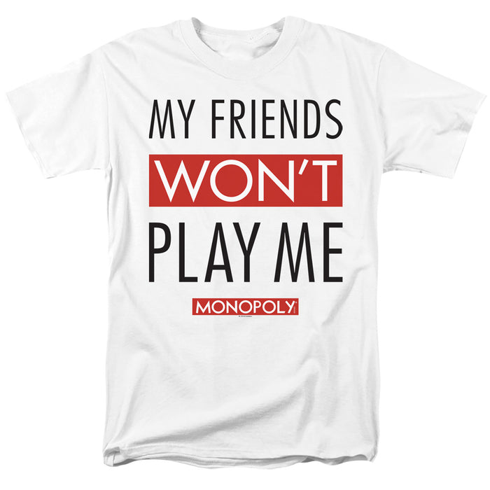 Monopoly - My Friends Won't Play (White)