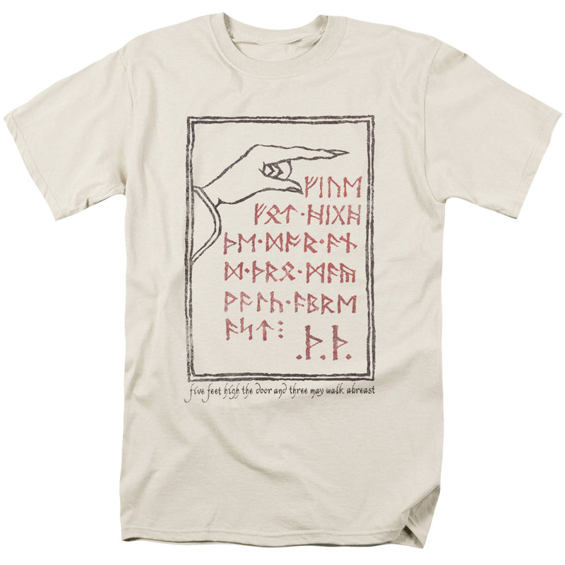 T-Shirt featuring design named The Hobbit - Back Door