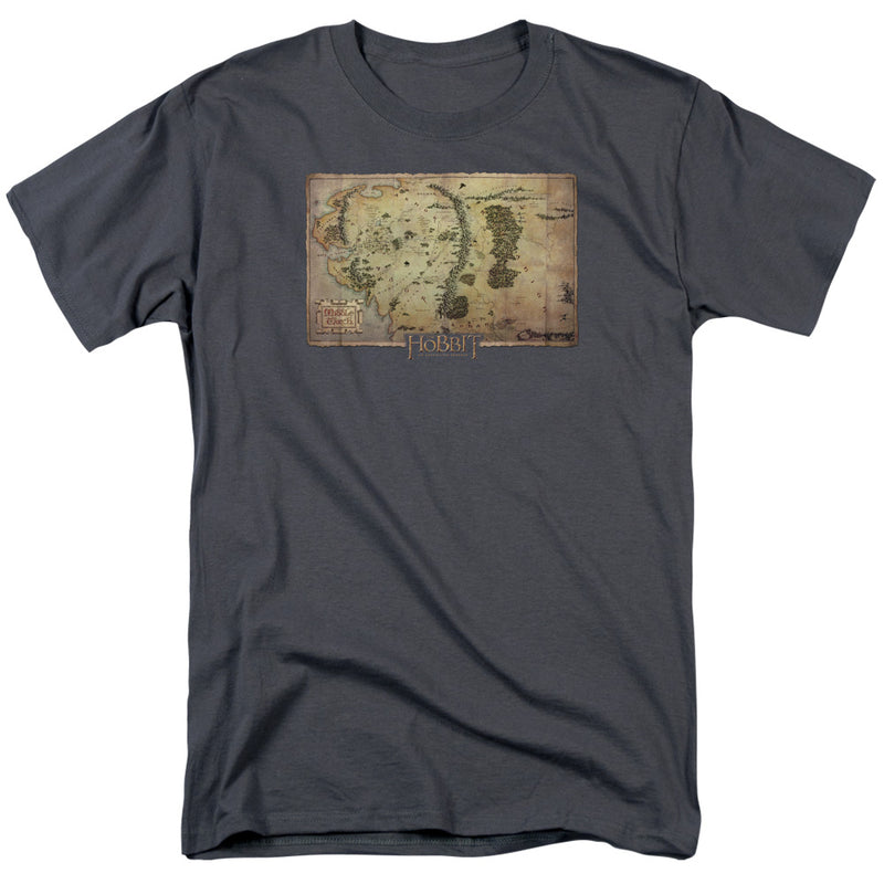 T-Shirt featuring design named The Hobbit - Middle Earth Map