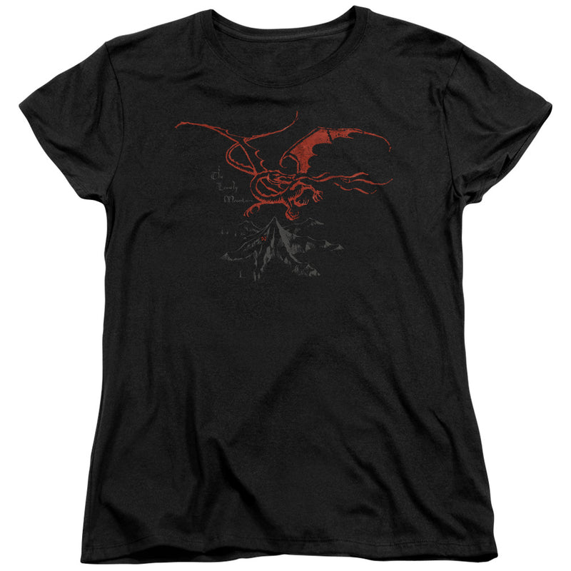 T-Shirt featuring design named The Hobbit - Smaug Atop the Mountain, product image 2 of 2