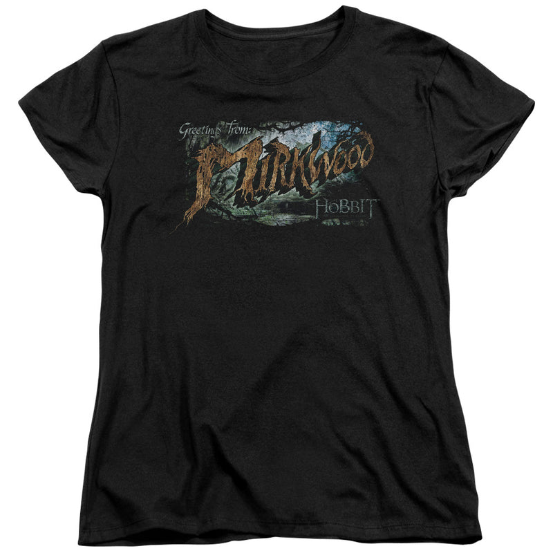 T-Shirt featuring design named The Hobbit - Greetings from Mirkwood, product image 2 of 2