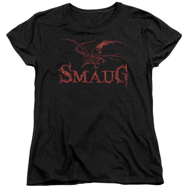 T-Shirt featuring design named The Hobbit - Dark Red Dragon, product image 1 of 2
