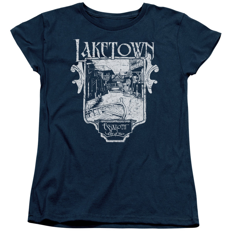 T-Shirt featuring design named The Hobbit - Lake-town (Simple), product image 2 of 2