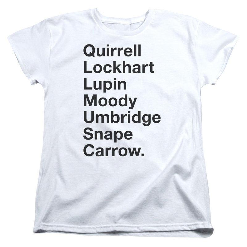 T-Shirt featuring design named Harry Potter - Dark Arts Professors, product image 2 of 2