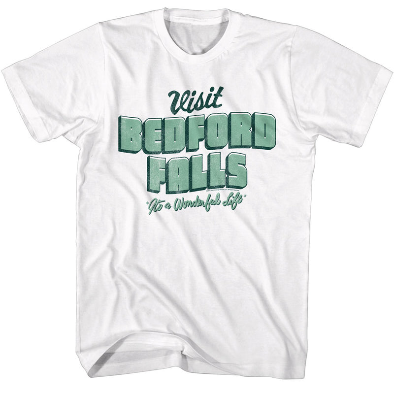 T-Shirt featuring design named It's A Wonderful Life - Visit Bedford Falls