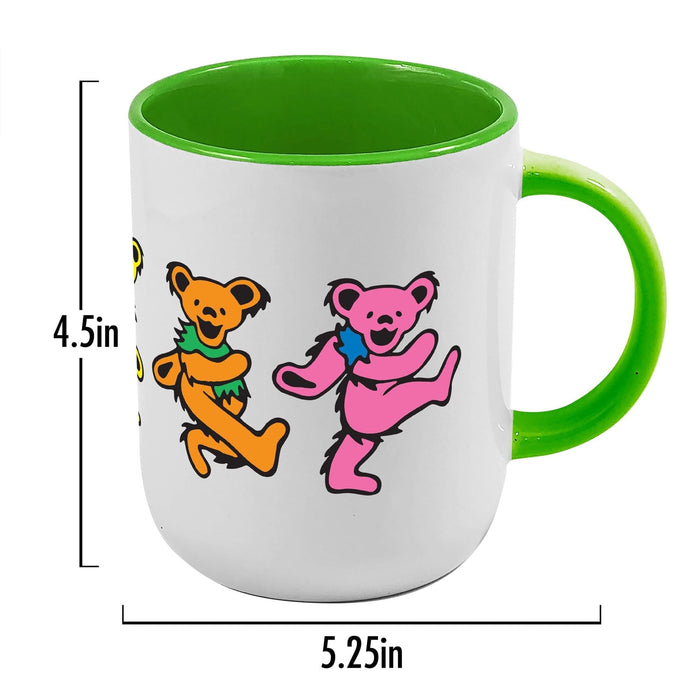 Grateful Dead - Dancing Bears 20oz Ceramic Coffee Mug