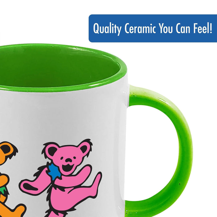 Grateful Dead - Dancing Bears 20oz Ceramic Coffee Mug