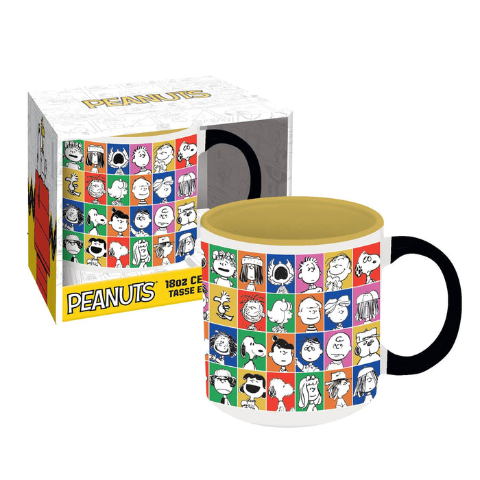 Peanuts - Faces 18oz Ceramic Mug