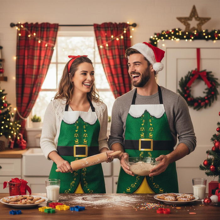 Elf - Adult Unisex Chef Apron