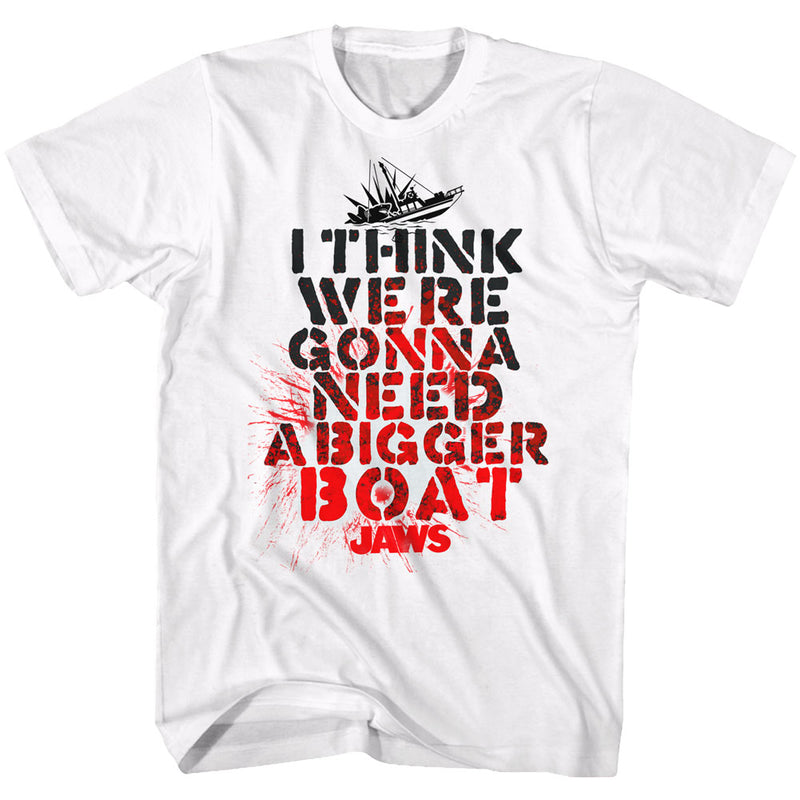 T-Shirt featuring design named Jaws - Bigger Boat Chum