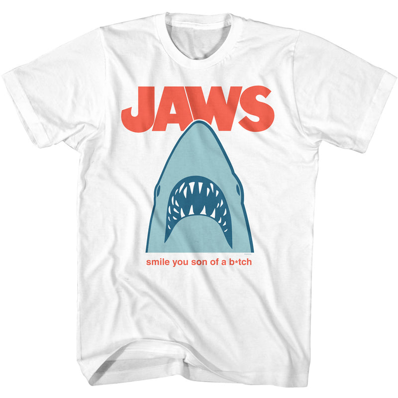 T-Shirt featuring design named Jaws - Smile Minimal