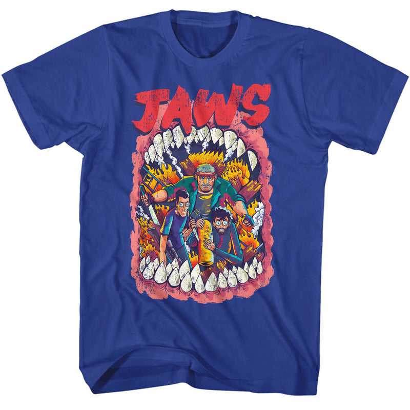 T-Shirt featuring design named Jaws - Cartoon Crew