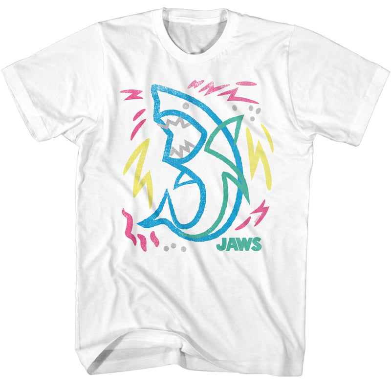 T-Shirt featuring design named Jaws - Colorful Doodle