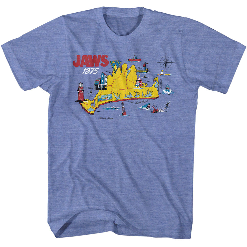 Jaws - Amity Island Map 1975 — MeTV Mall