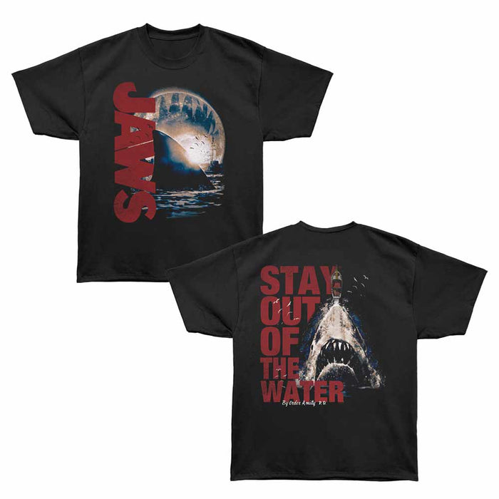 Jaws - Stay Out (Oversized) (Front & Back)