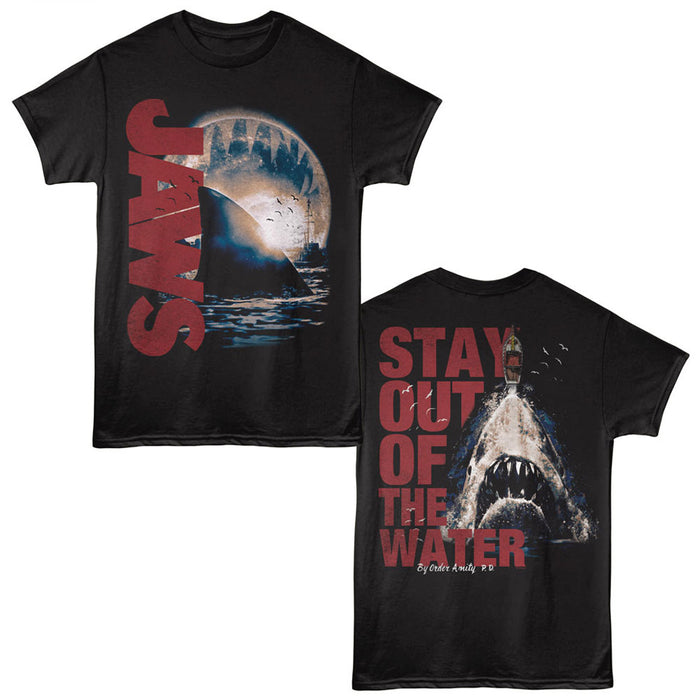 Jaws - Stay Out of the Water (Front & Back)
