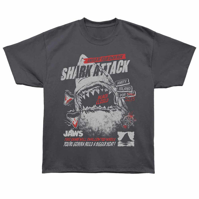 Jaws - Shark Attack Teeth (Oversized) (Front & Back)