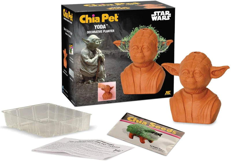 Star Wars, Holiday, Star Wars Chia Pet The Child Decorative Plant Planter  Gift White Elephant