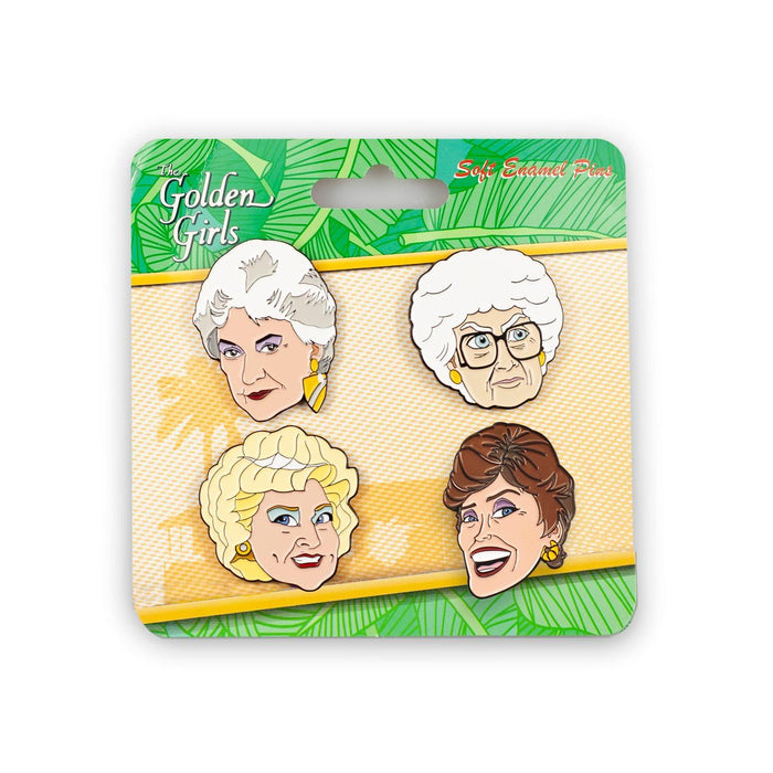 The Golden Girls Collector Enamel Pin Set (4 Pieces)