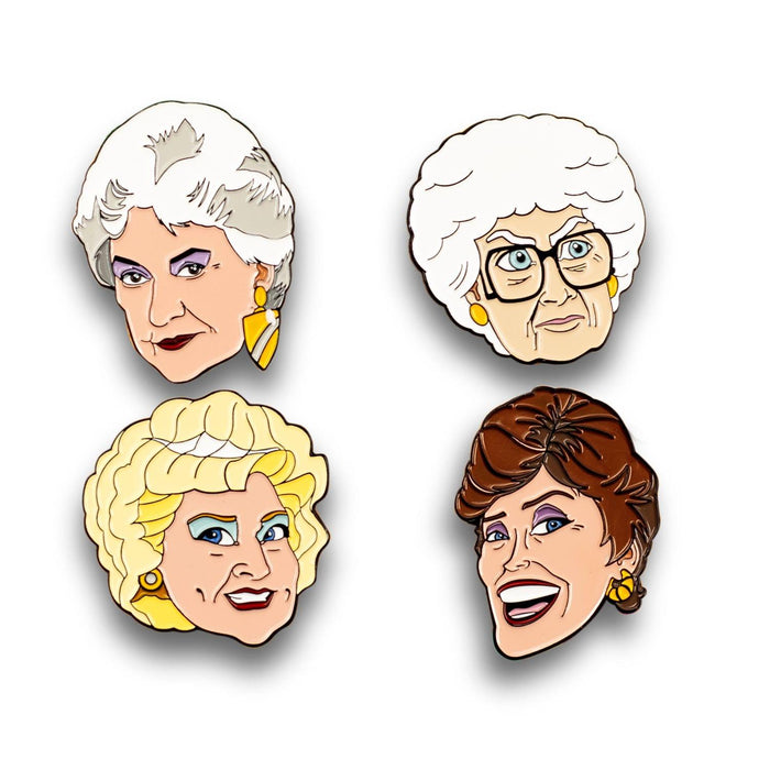 The Golden Girls Collector Enamel Pin Set (4 Pieces)