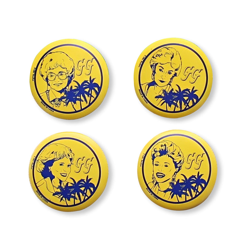 The Golden Girls Button Pin Set | Exclusive Dorothy, Rose, Blanche & Sophia Pins product image 1 of 7