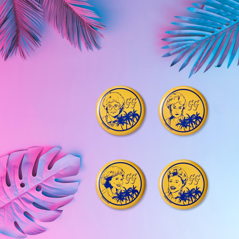The Golden Girls Button Pin Set | Exclusive Dorothy, Rose, Blanche & Sophia Pins product image 5 of 7