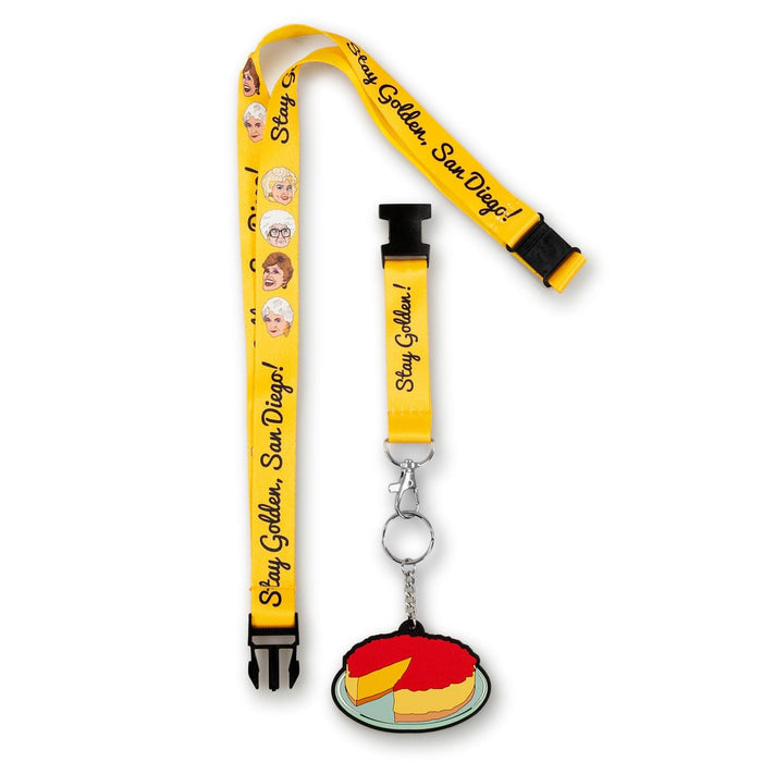 The Golden Girls Special Edition "Stay Golden, San Diego!" Lanyard w/ Charm