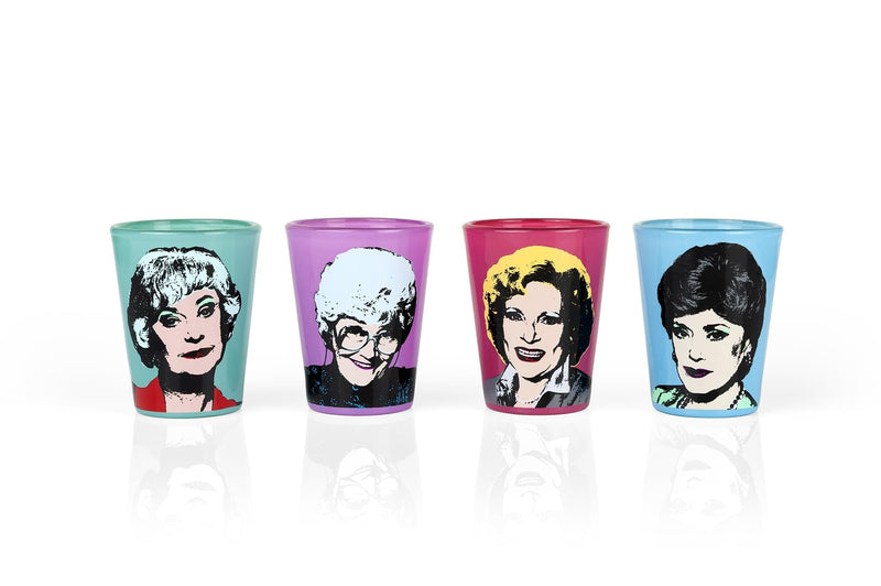 The Golden Girls 2-Ounce Character Mini Glasses | Set of 4 product image 2 of 7