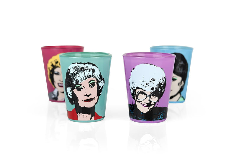 The Golden Girls 2-Ounce Character Mini Glasses | Set of 4 product image 3 of 7