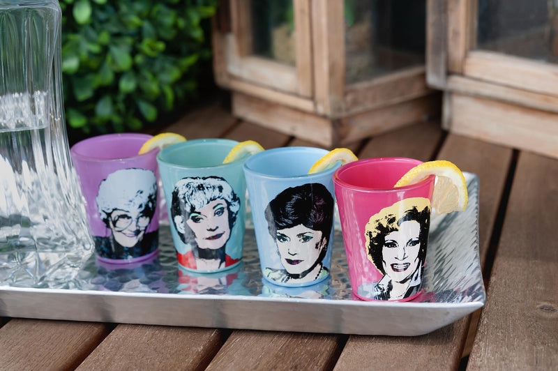 The Golden Girls 2-Ounce Character Mini Glasses | Set of 4 product image 6 of 7