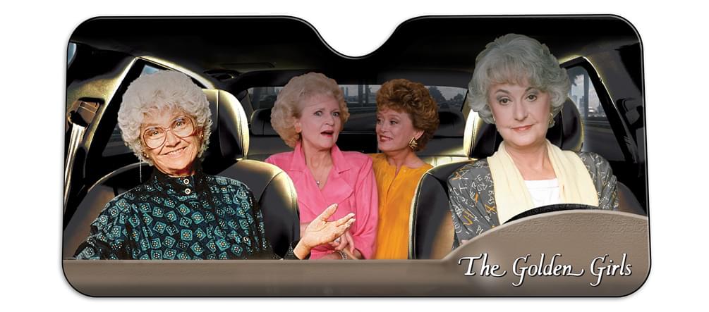 The Golden Girls Car Windshield Sunshade