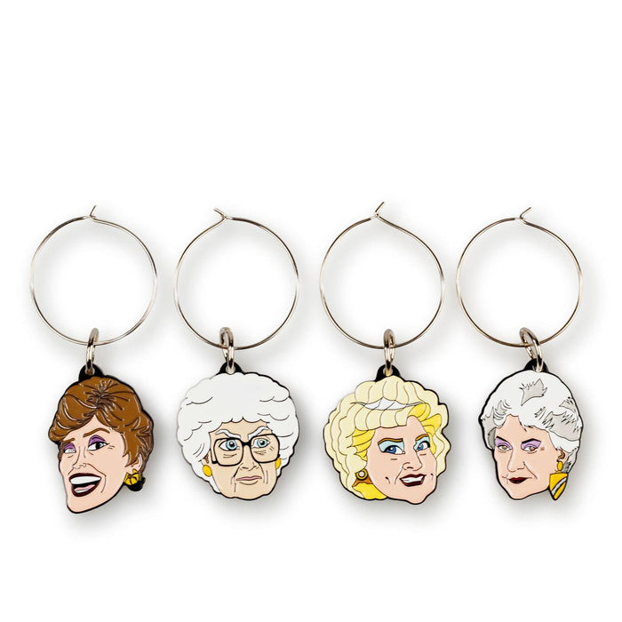 The Golden Girls Wine Charms (Set of 4)