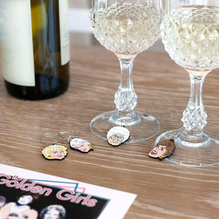The Golden Girls Wine Charms (Set of 4)
