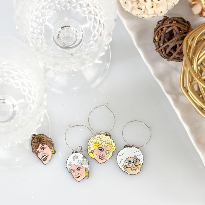 The Golden Girls Wine Charms (Set of 4)
