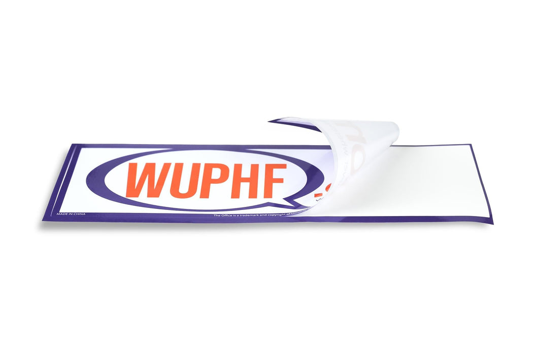 The Office - WUPHF.com Sticker | 8.25x2.75 Inch