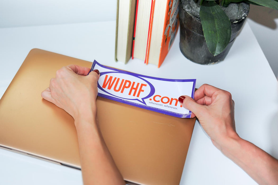 The Office - WUPHF.com Sticker | 8.25x2.75 Inch