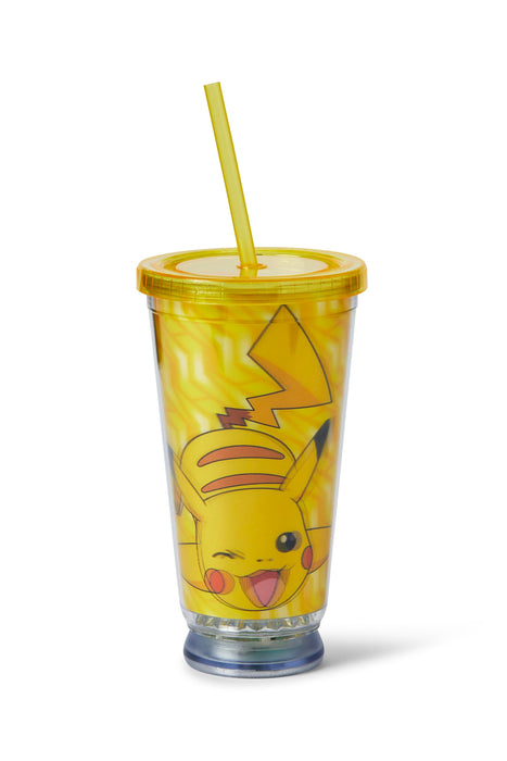 Pokémon - Pikachu Carnival Cup - 18oz Tumbler Cup with LED Lights