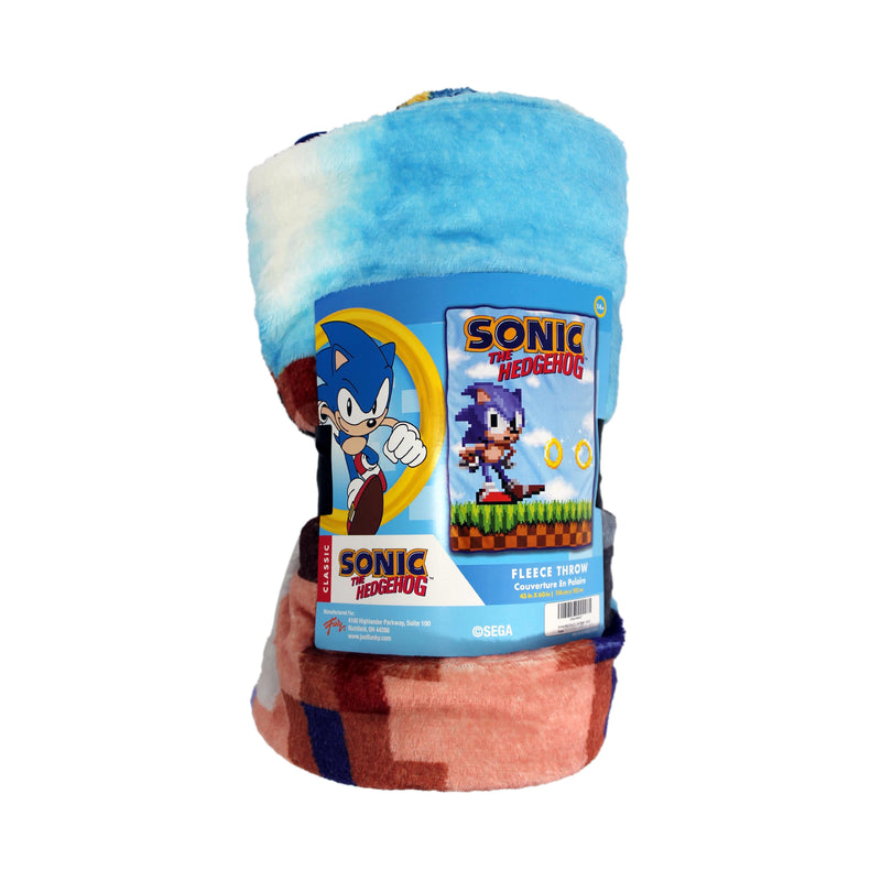 Sonic The Hedgehog Classic 45 x 60 Inch Fleece Throw Blanket product image 2 of 4
