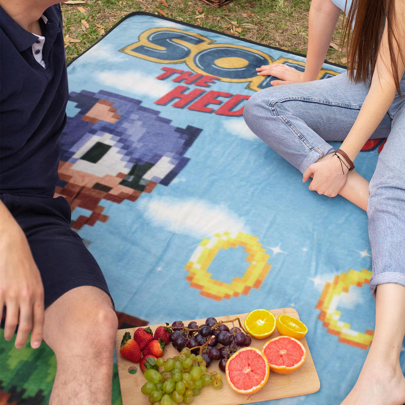Sonic The Hedgehog Classic 45 x 60 Inch Fleece Throw Blanket product image 4 of 4