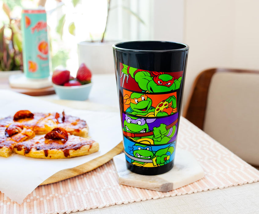 Teenage Mutant Ninja Turtles "Bars" 16oz Pint Glass