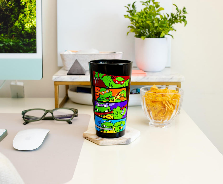 Teenage Mutant Ninja Turtles "Bars" 16oz Pint Glass