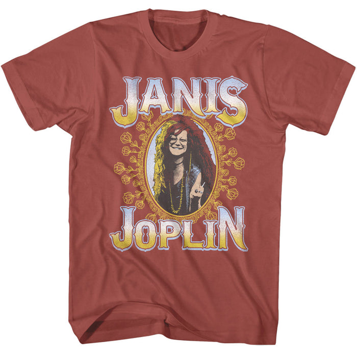 Janis Joplin - Floral Frame