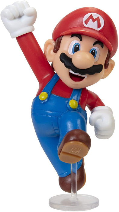 Super Mario - World of Nintendo 2.5 Inch Figure | Jumping Mario