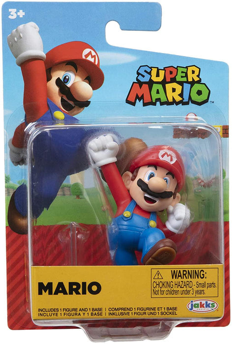 Super Mario - World of Nintendo 2.5 Inch Figure | Jumping Mario
