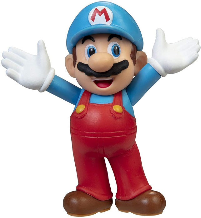 Super Mario - World of Nintendo 2.5 Inch Figure | Open Arms Ice Mario