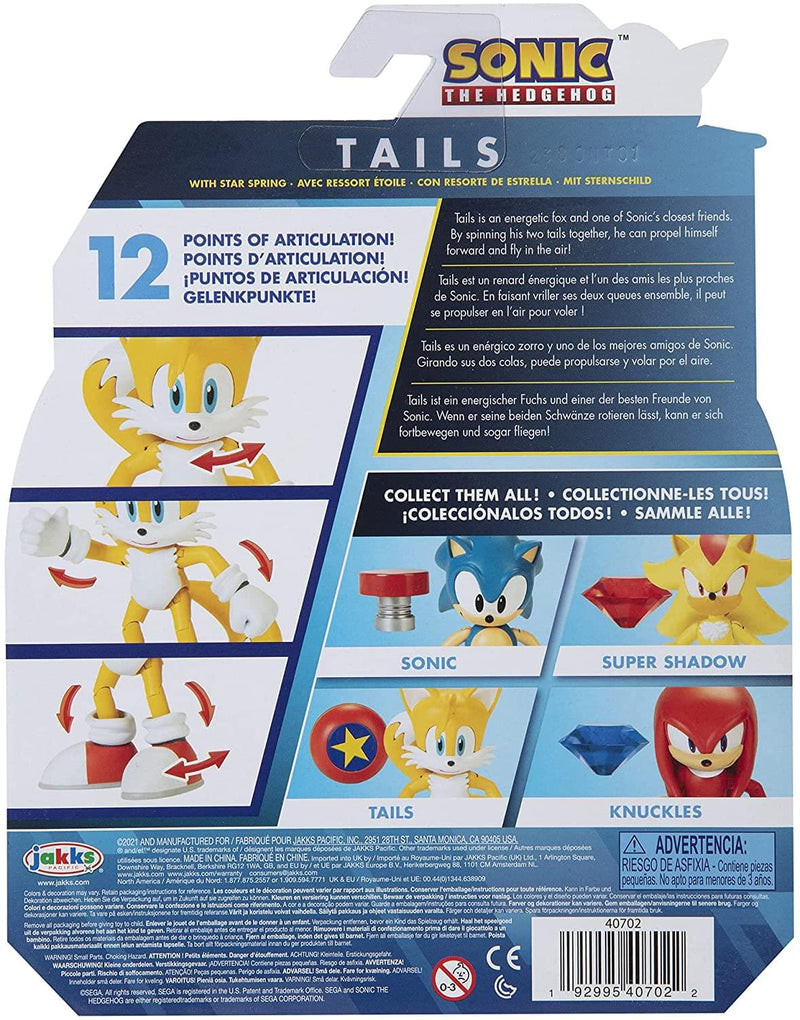 Sonic the Hedgehog - 4 Inch Figure | Modern Tails product image 4 of 5