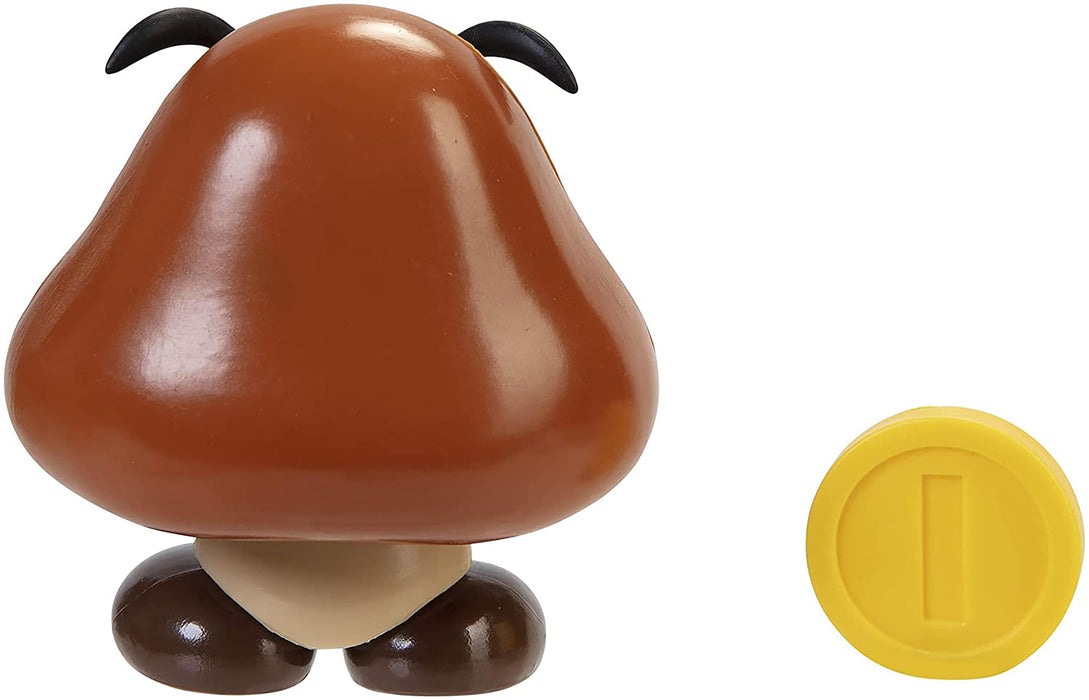Super Mario - World of Nintendo 4 Inch Figure | Goomba