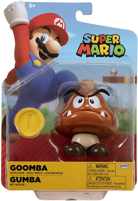 Super Mario - World of Nintendo 4 Inch Figure | Goomba