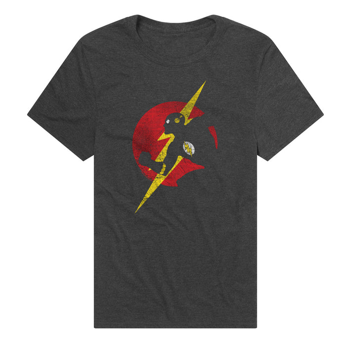 The Flash - Distressed Knockout Logo
